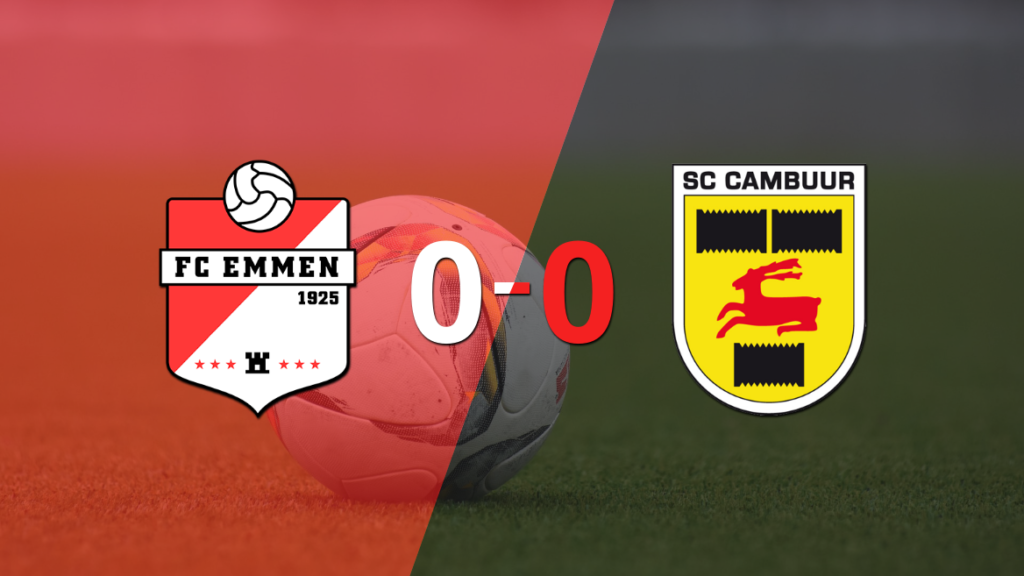 FC Emmen no pudo con Cambuur y empataron sin goles