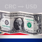 Valor de cierre del dólar en Costa Rica este 16 de enero de USD a CRC