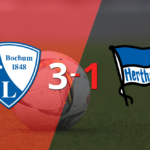 Philipp Hofmann ayudó con doblete a Bochum en victoria frente a Hertha Berlín