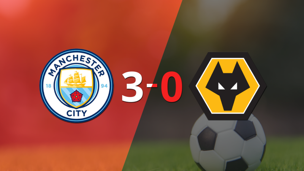 Triplete de Erling Haaland ayuda en la goleada de Manchester City a Wolverhampton