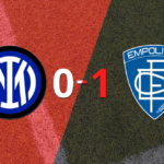 Inter cayó en casa frente a Empoli 1-0