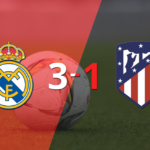 Real Madrid se impuso 3-1 en el Derbi de Madrid ante Atlético de Madrid