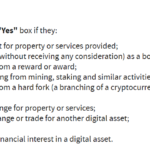 El IRS de EEUU recuerda a los contribuyentes incluir sus criptomonedas en las declaraciones del ejercicio fiscal de 2022