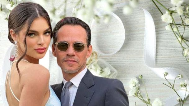 Marc Anthony y Nadia Ferreira ya se casaron en hermosa boda privada