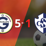 Guadalupe FC golea 5-1 como local a Cartaginés