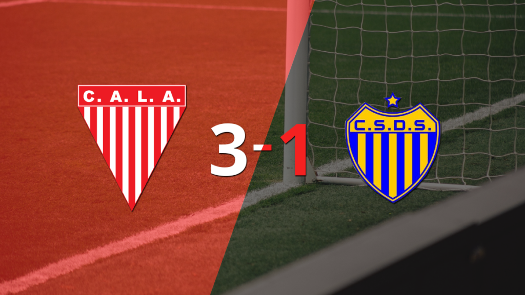 Gran victoria de Los Andes sobre Dock Sud por 3-1