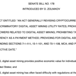 El proyecto de ley de Montana sobre el "derecho a minar" criptomonedas está más cerca de convertirse en ley