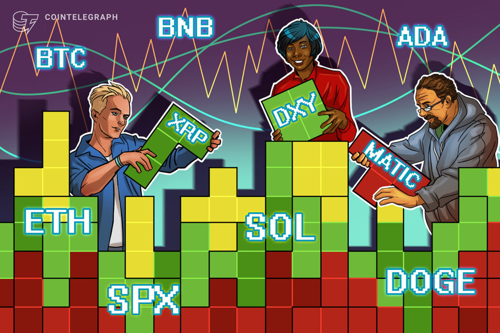 Análisis de precios del 27 de febrero: SPX, DXY, BTC, ETH, BNB, XRP, ADA, MATIC, DOGE, SOL