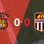 Caracas y Carabobo empataron sin goles