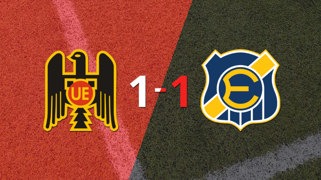 Empate a uno entre Unión Española y Everton