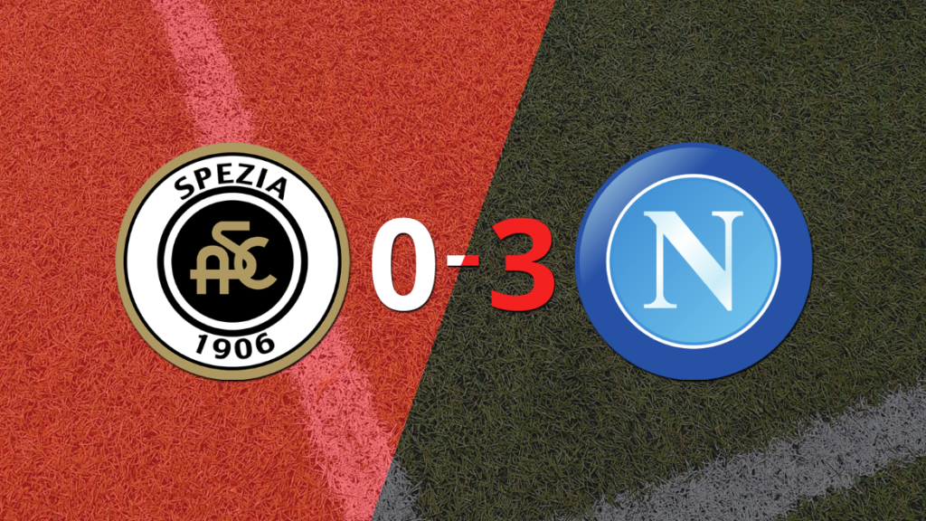 Doblete de Victor Osimhen en la goleada de Napoli frente a Spezia