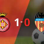 Valencia no pudo en su visita a Girona y cayó 1-0