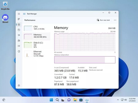 Alguien ha conseguido hacer funcionar Windows 11 con 2 GB de RAM: el precio a pagar es demasiado alto