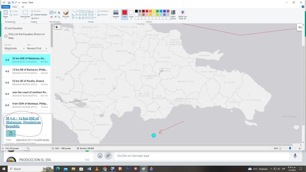 Ni daños materiales ni pérdidas humanas por el sismo de 5.3 grados, informa el COE