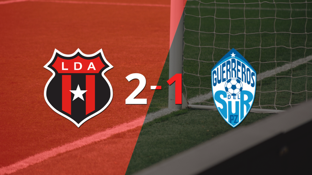 Alajuelense logra 3 puntos al vencer de local a Pérez Zeledón 2-1