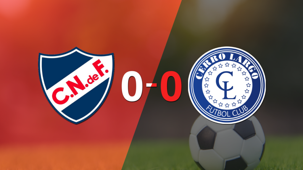 Nacional y Cerro Largo terminaron sin goles