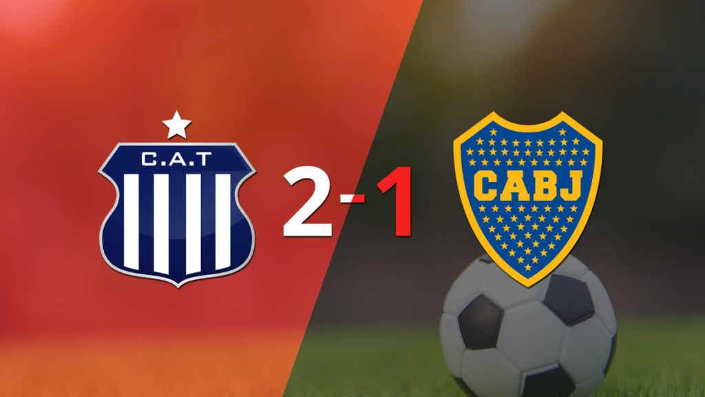 Talleres le ganó a Boca Juniors en su casa por 2-1