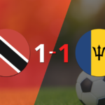 Trinidad y Barbados se reparten los puntos y empatan 1-1