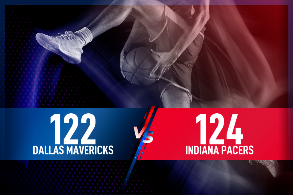 Indiana Pacers consigue derrotar a Dallas Mavericks (122-124)