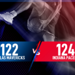 Indiana Pacers consigue derrotar a Dallas Mavericks (122-124)