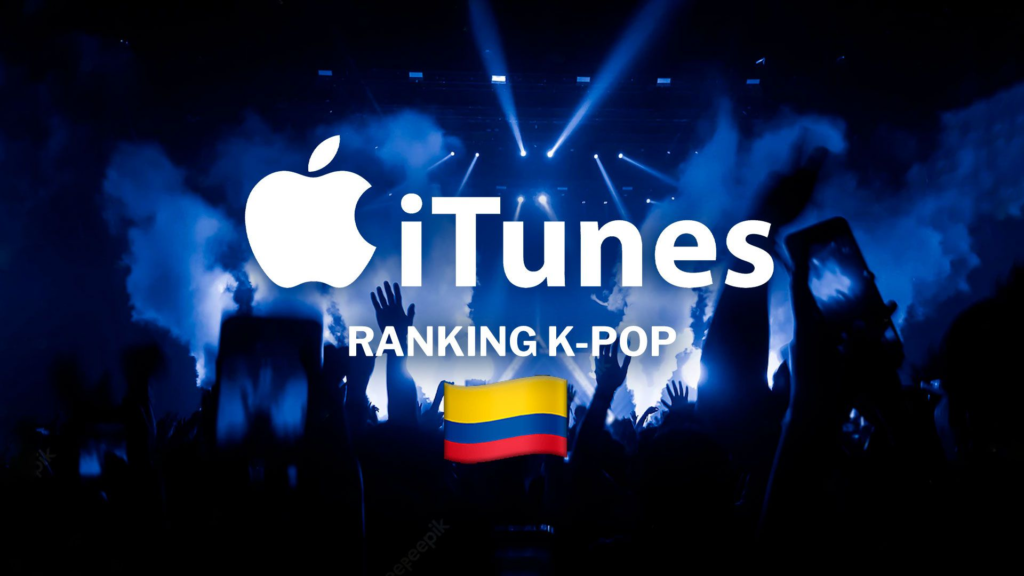 Canciones de K-pop en iTunes Colombia para escuchar hoy