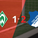 Hoffenheim sacó el triunfo 2-1 en su visita a Werder Bremen