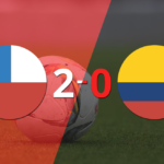 En su casa, Chile le ganó a Colombia por 2-0