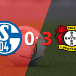 Sin apuros, Bayer Leverkusen venció a domicilio a Schalke 04