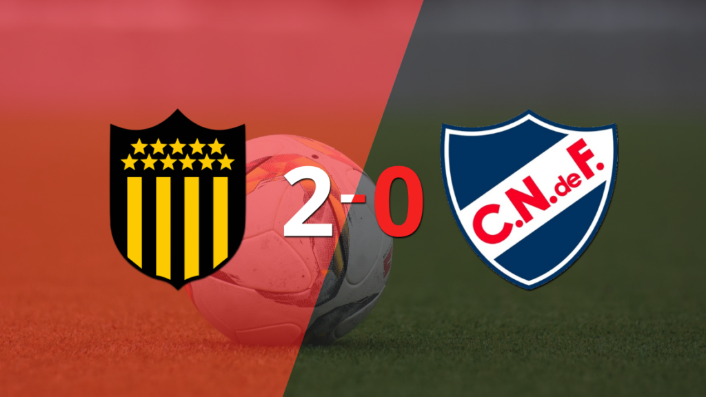 Peñarol se impuso 2-0 en el Superclásico ante Nacional