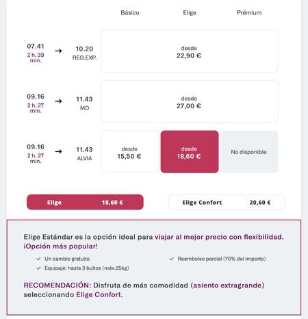 "Una práctica abusiva" para los pasajeros: la OCU carga duramente contra la tarifa flexible de Renfe