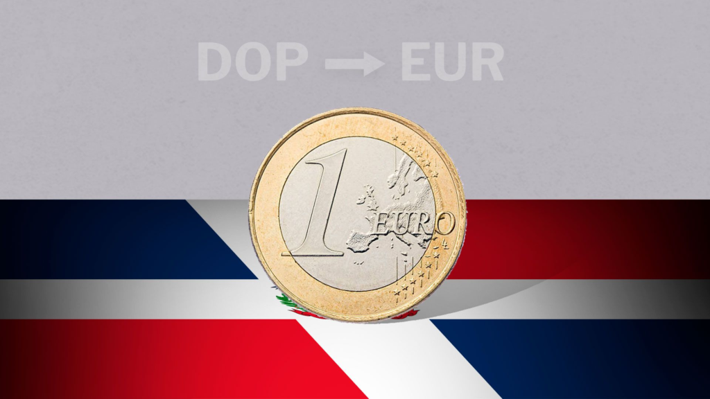 Valor de cierre del euro en República Dominicana este 24 de mayo de EUR a DOP