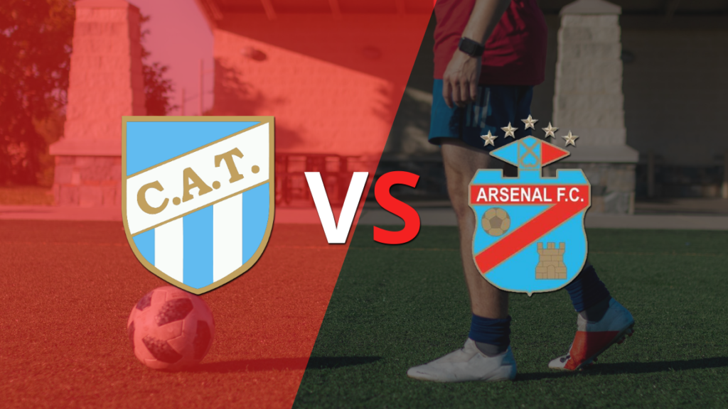 Ya rueda el balón entre Atlético Tucumán y Arsenal en el Monumental de Tucumán