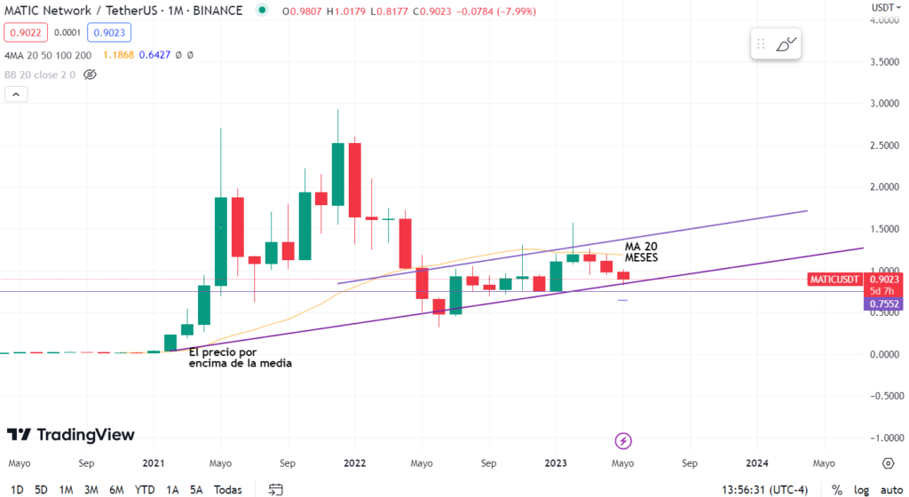 Perspectivas del precio de Matic 26/05