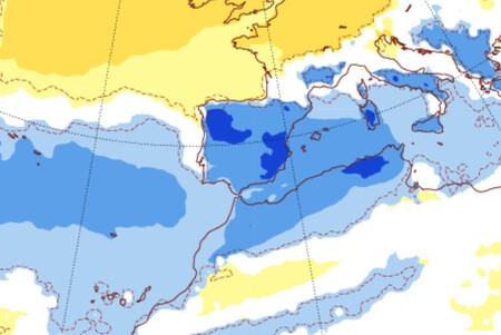 AEMET acaba de pronunciar las palabras más bellas del castellano: "Anticiclón de bloqueo sobre el norte de Europa"