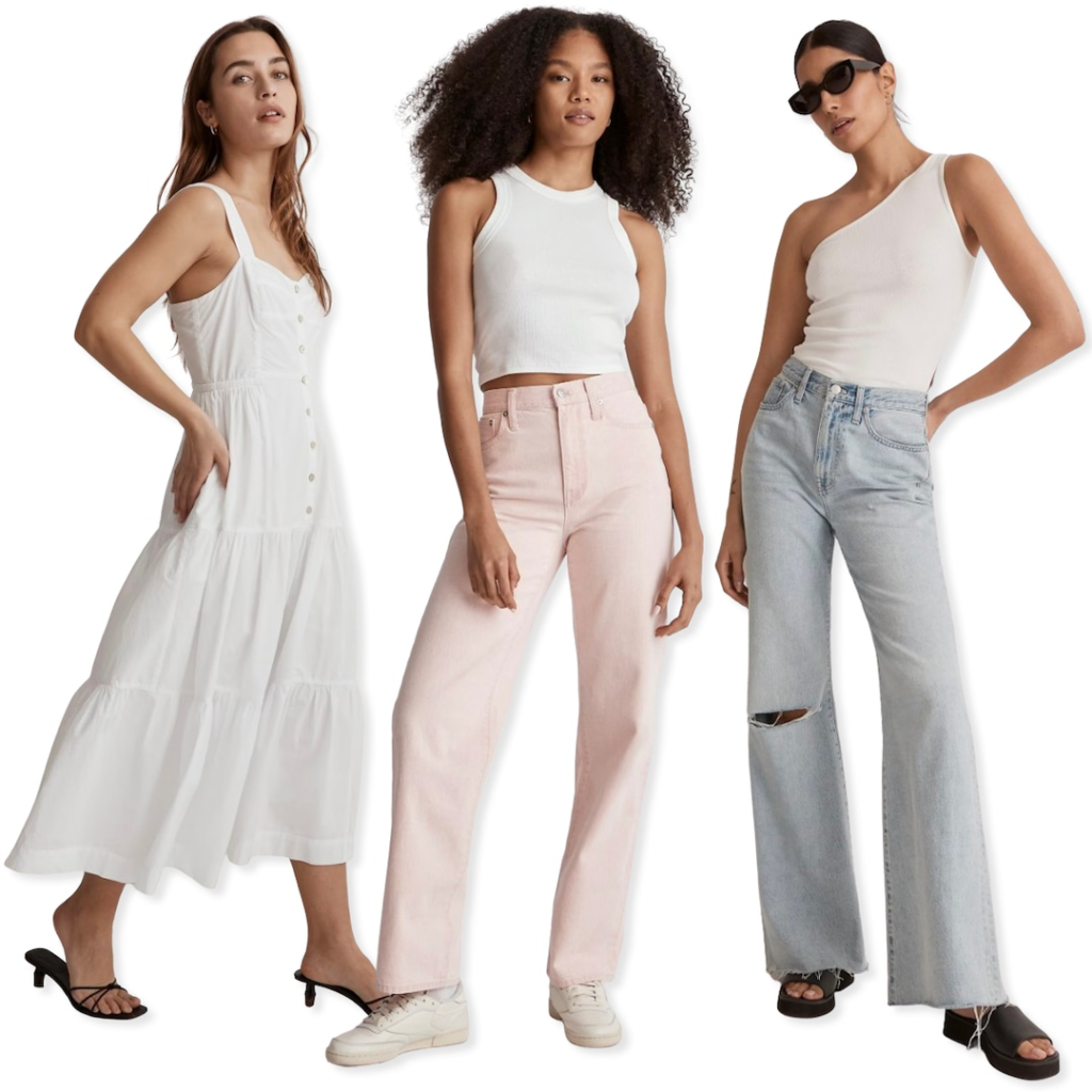 No se pierda estas ofertas importantes de Madewell: jeans de $ 98 por $ 17 y más