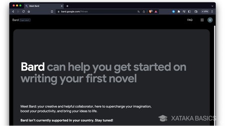 Como probar Google Bard en España antes de que esta inteligencia artificial llegue oficialmente