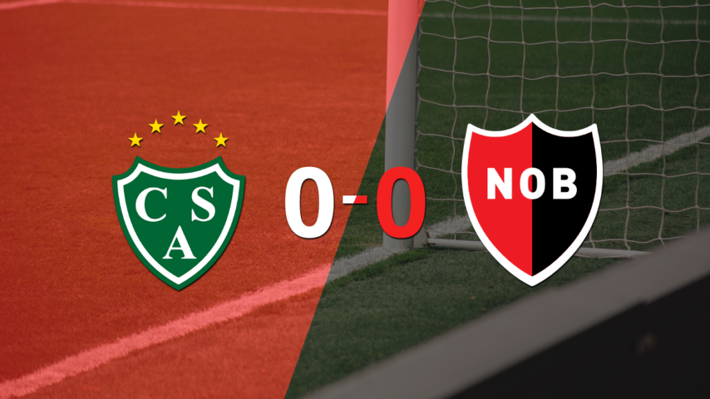 Sarmiento y Newell`s no se sacaron ventaja y terminaron sin goles