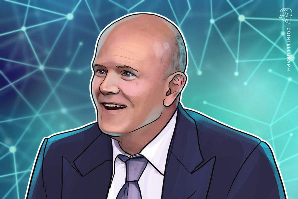 La falta de compradores a gran escala se está convirtiendo en un motivo de preocupación, dice Novogratz, CEO de Galaxy Digital