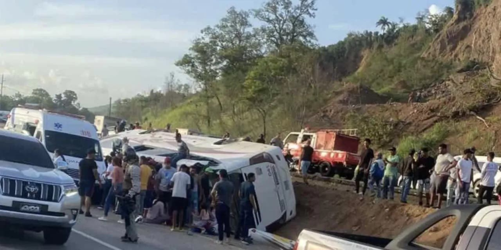 Empresa investiga el accidente de La Vega