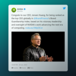 Jensen Huang, CEO de NVIDIA, ha creado el nuevo look del multimillonario: la chaqueta de cuero