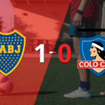 Con lo justo, Boca Juniors venció a Colo Colo 1 a 0 en la Bombonera