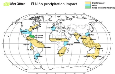 Hay un 98% de posibilidades de que los próximos cinco años sean un horno. Todo gracias a El Niño