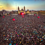 Concierto de Los Fabulosos Cadillacs reúne a 300.000 personas en el Zócalo de Ciudad de México