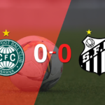 Sin goles, Coritiba y Santos igualaron el partido