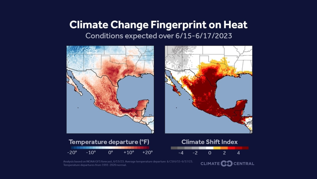 Se multiplican las previsiones de calor extremo en Texas y México debido al cambio climático, según un análisis