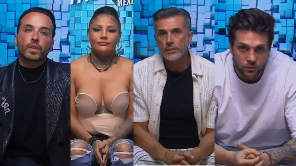 La Casa de los Famosos: ellos son los 4 nominados de esta semana