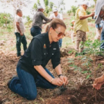 Reforestan área protegida de Azua