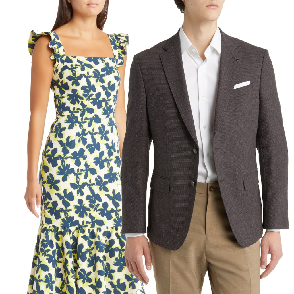 Ver ofertas de aniversario de Nordstrom Looks de invitados de boda para hombres y mujeres