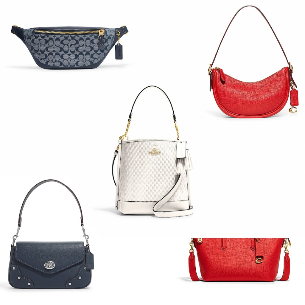 Ofertas del 4 de julio de Coach: estos bolsos son rojos, blancos y con un descuento del 60 %