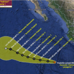 ¿Qué estados y países están amenazados por el huracán Adrián y cuándo llegaría?